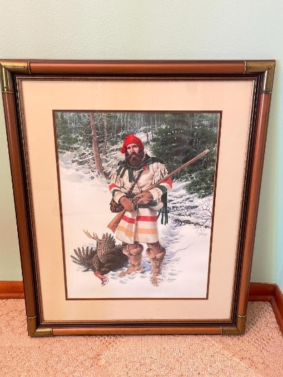 Framed Glen Barnes Print - Artist Signed and Numbered