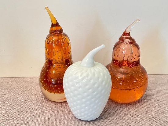 Group of Glass Paperweights