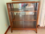 Vintage MCM Sliding Door Cabinet