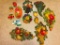 Group of Chalkware/Plaster Wall Hangings