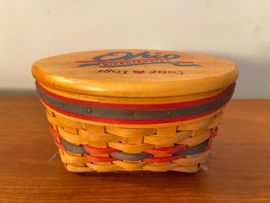 Miami Valley Basket Company Ohio Bicentennial Basket