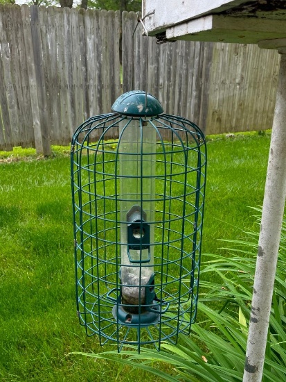 Wire Bird Feeder