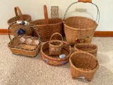 Group of Wicker Baskets