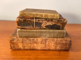 Group of Worn Vintage Bibles