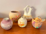 Group of Pottery Pieces