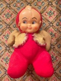 Large Vintage Plush Kewpie Doll