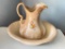 Ironstone Pitcher and Basin Set