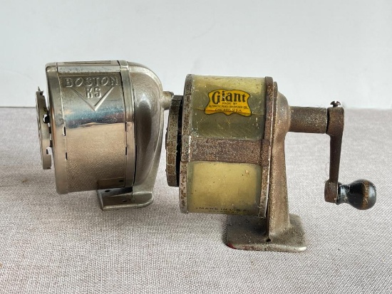 Pair of Vintage Pencil Sharperners