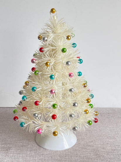 Vintage Plastic Christmas Tree