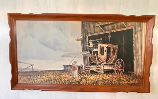 Vintage Framed Print