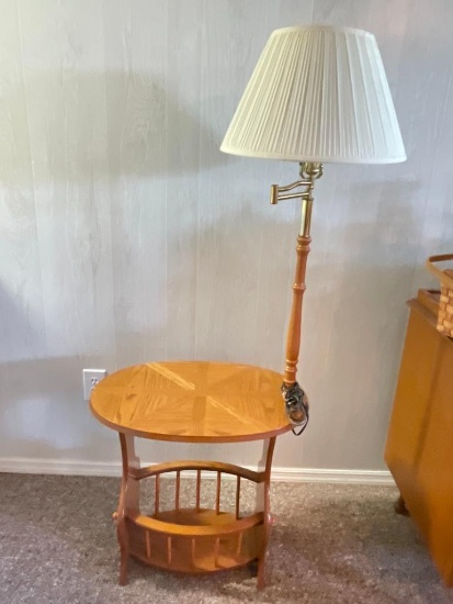 Vintage Lamp Table