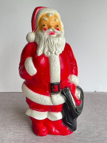 Small Vintage Santa Blow Mold