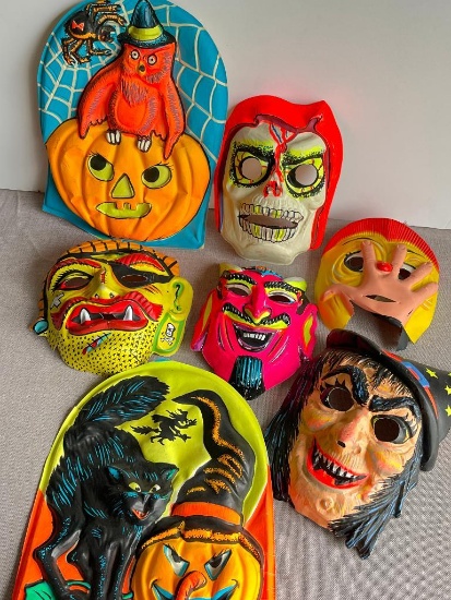 Vintage Youth Halloween Masks
