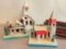Group of Vintage Putz Christmas Villages