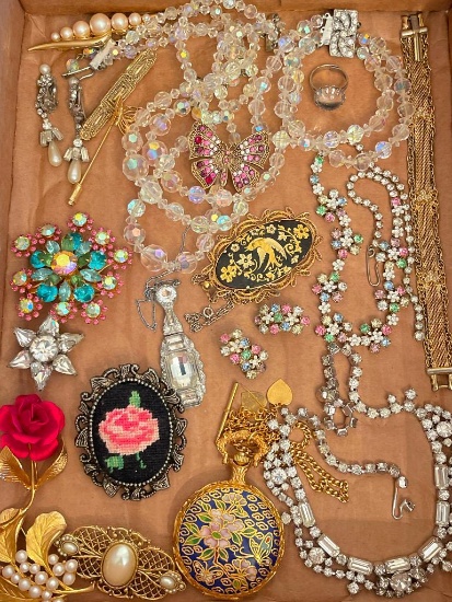 Collection of Vintage Costume Jewelry