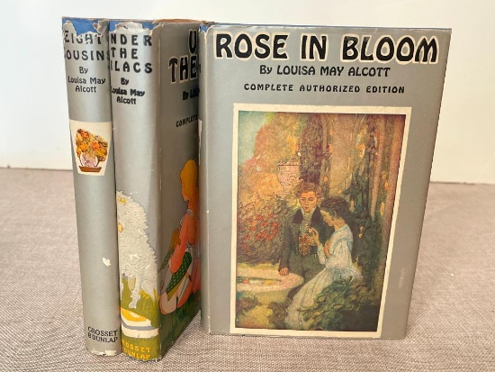 Set of 3 Louisa May Alcott Books