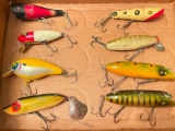 Group of Vintage Wooden Fishing Lures