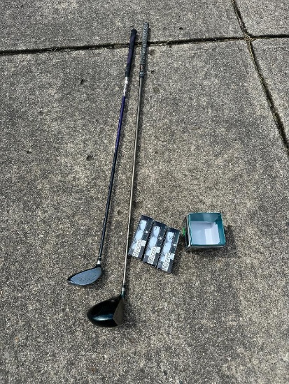 King Cobra Offset SS 350 11.0 Driver, Mactec 23 Degree Driver and 3 Sleves of RD Speed Tour Balls