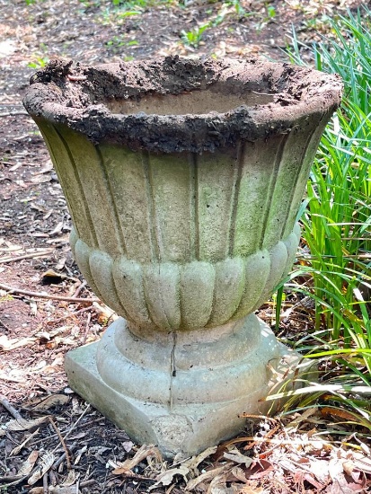 Concrete Garden Urn