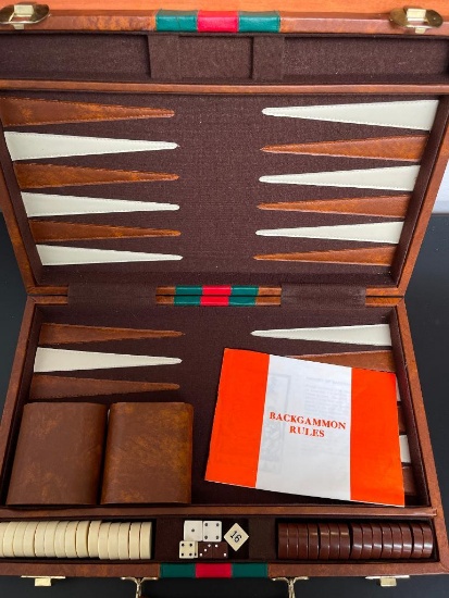 Vintage Backgammon Game