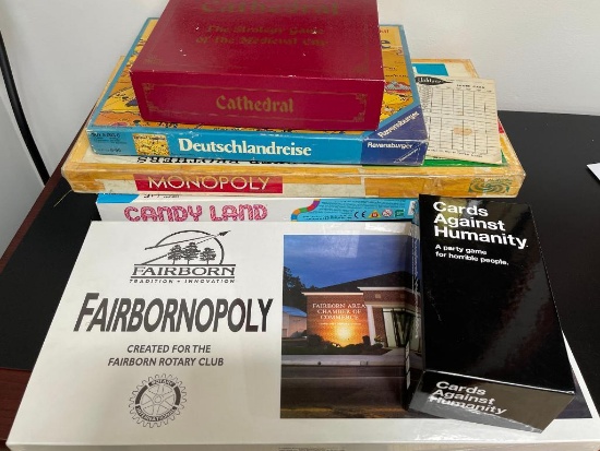 Group of Board Games
