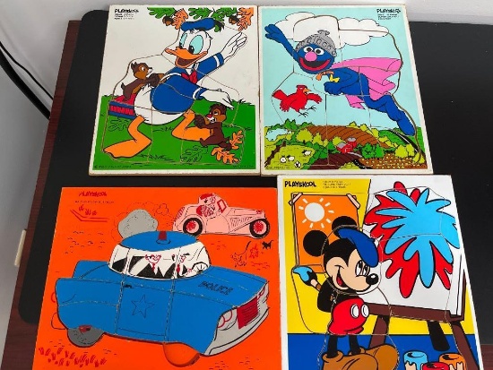 Group of Vintage Puzzles