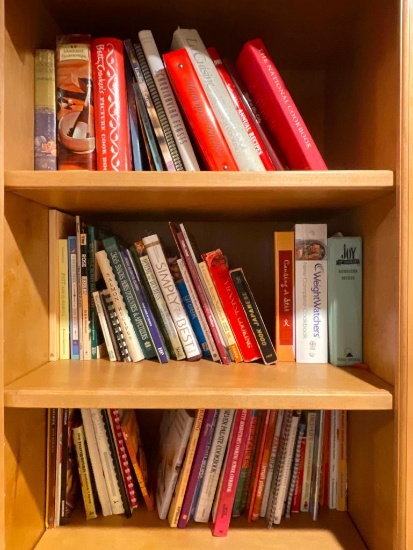 Group of Cookbooks