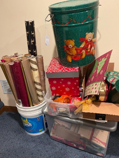 Christmas Gift Bags, Boxes and Bows