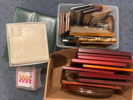 Picture Frame and Photo Album Lot