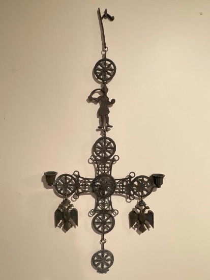 Vintage Metal Byzantine Cross