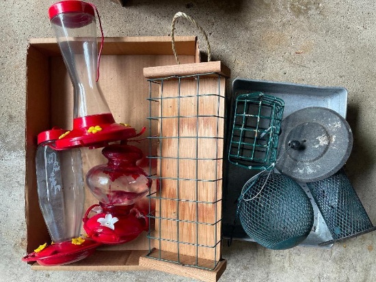 Group of Bird Feeders