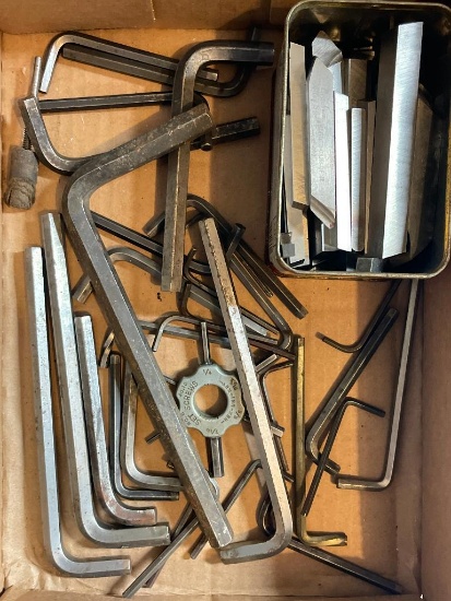 Misc. Machinist Allen Wrenches and More