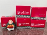 Group of Merry Makers Christmas Figurines