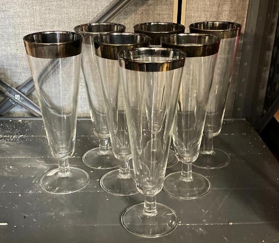 Group of Beer Glasses