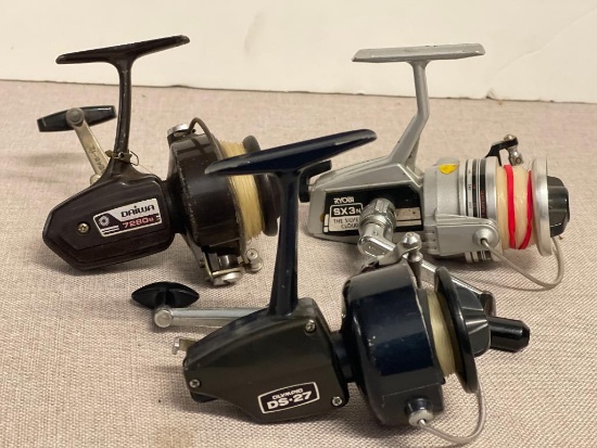 Group of Fishing Reels