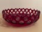 Vintage Westmoreland Ruby Red Glass Bowl
