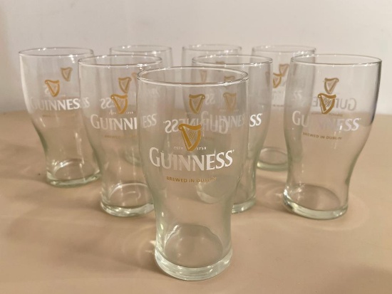 Set of Guiness Beer Glasses