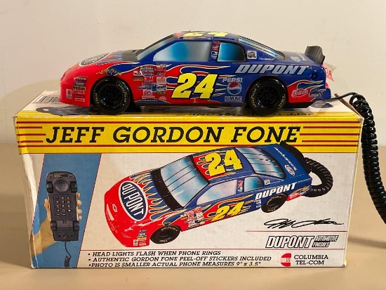 Vintage Jeff Gordon NASCAR Telephone
