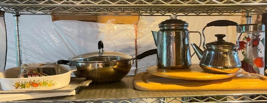 Kitchen Shelf Lot