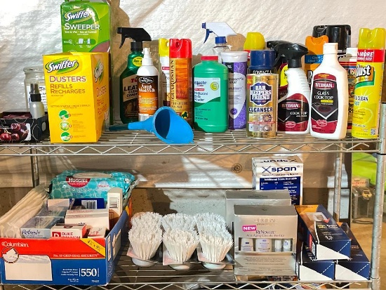 Cleaning and Misc Item Pantry Lot