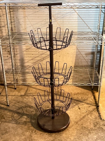 Tall Round Shoe Caddy