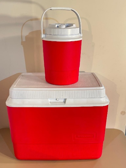 Pair of Rubbermaid Coolers