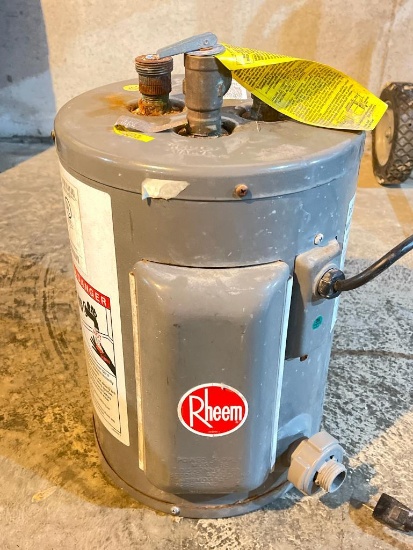 Small Rheem Hot Water Heater