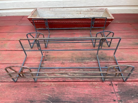 Group of Flower Box Holders