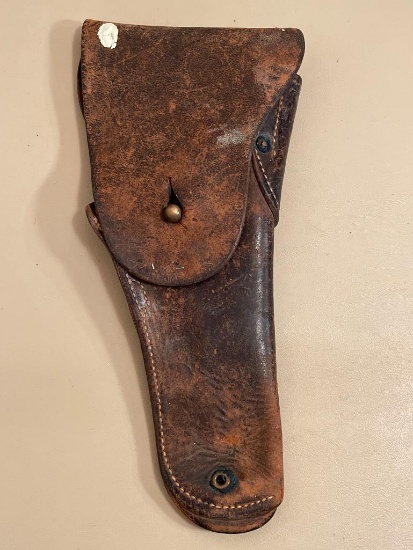 Vintage Leather Military Pistol Holster