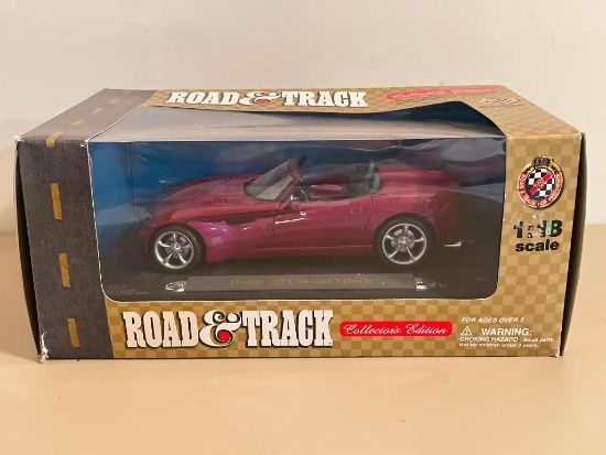 Road & Track Die Cast Car in Box
