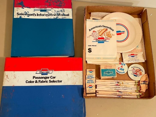 Group of Vintage Chevrolet Items