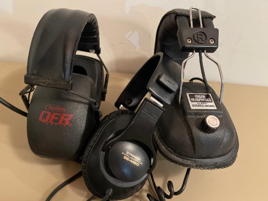 Group of Headphones