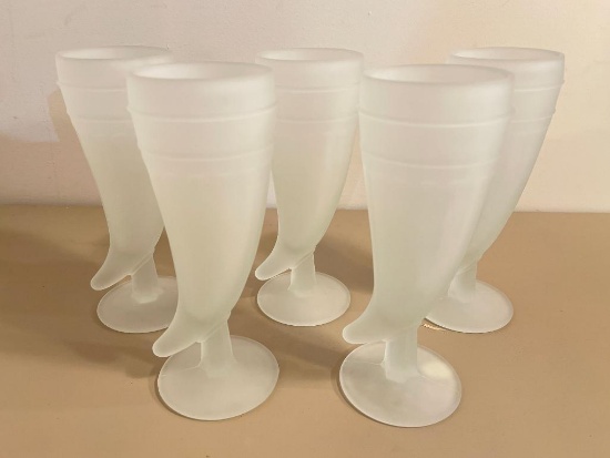 Set of Tiarra Glass Drinking Glasses