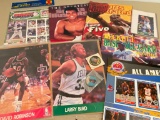 Mixed Lot of Sports Cards and Magazines